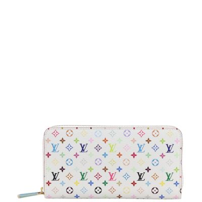 Louis Vuitton Zippy Wallet Monogram Multicolore Front
