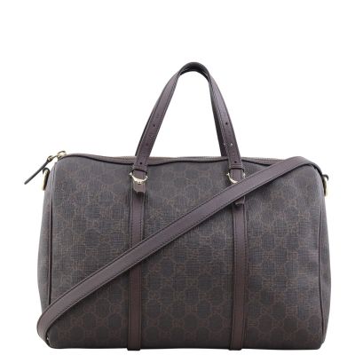 Gucci Nice GG Supreme Boston Bag Front
