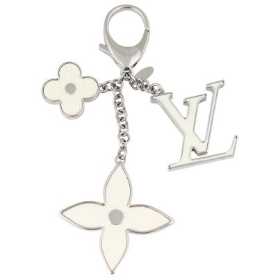 Louis Vuitton Fleur D Epi Bag Charm Front
