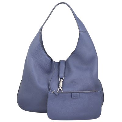 Gucci Jackie Soft Leather Hobo Front
