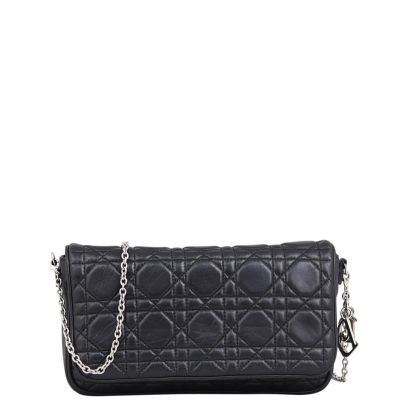Dior Cannage Crossbody Pouch Front
