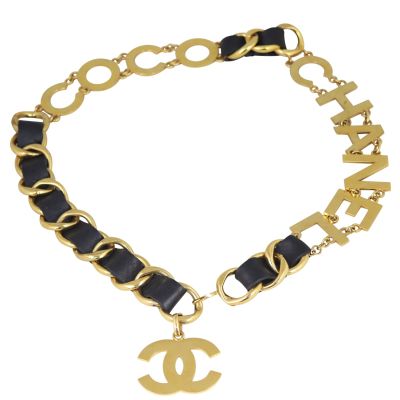 Chanel Vintage Coco Chanel Belt Back
