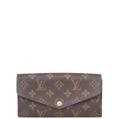 Louis Vuitton Sarah Wallet Monogram Rose Ballerine Front
