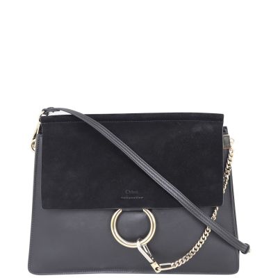 Chloe Faye Medium Shoulder Bag Front
