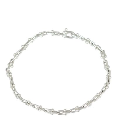 Tiffany & Co HardWear Micro Link Bracelet Front
