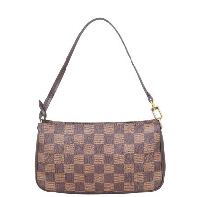 Louis Vuitton Pochette Accessories Damier Ebene Front
