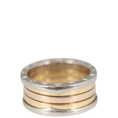 Bvlgari B.zero1 18k Gold Four Band Ring Front
