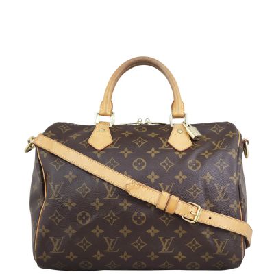 Louis Vuitton Speedy 30 Bandouliere Monogram Front