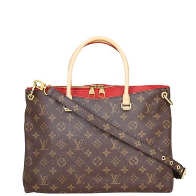 Louis Vuitton Pallas MM Monogram Front
