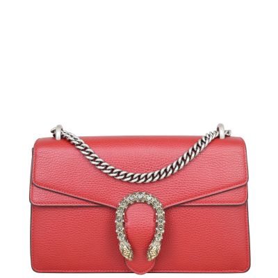 Gucci Dionysus Small Leather Shoulder Bag Front
