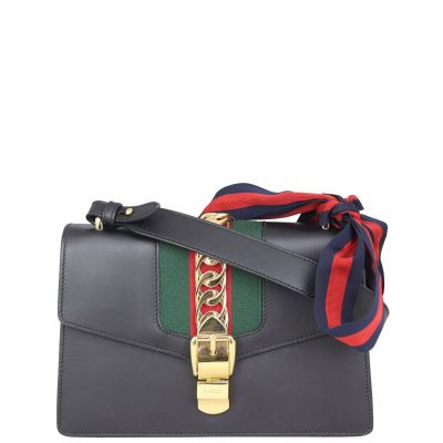 Gucci Sylvie Small Shoulder Bag Front
