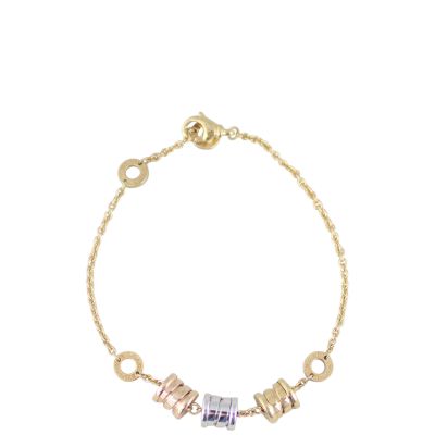 Bvlgari Tricolor Gold B.Zero1 Bracelet Full