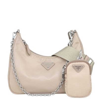 Prada Re-Edition 2005 Tessuto Shoulder Bag Front
