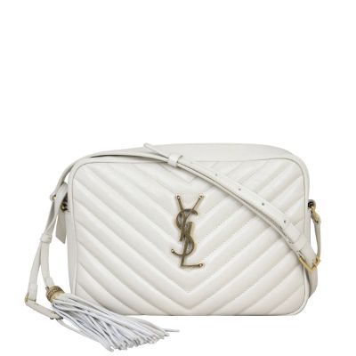 Saint Laurent Lou Camera Bag Front with Strap
