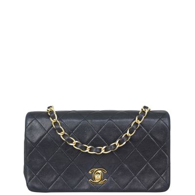Chanel CC Full Flap Bag Small front