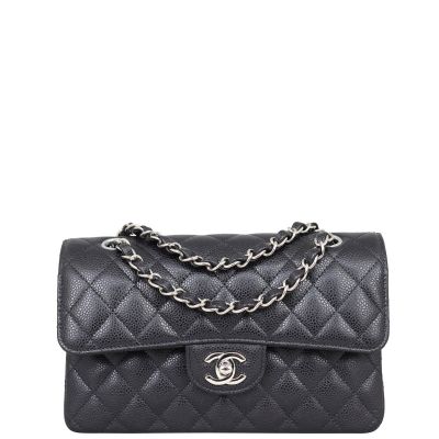 Chanel Classic Double Flap Small Front with Strap