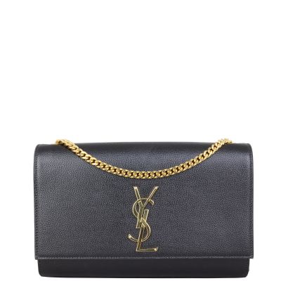 Saint Laurent Kate Chain Bag Medium Front with Strap