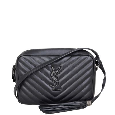 Saint Laurent Lou Camera Bag Front with Strap