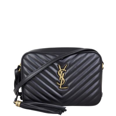 Saint Laurent Lou Camera Bag  Front with Strap