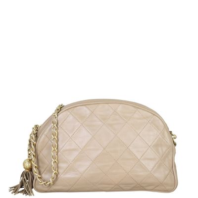 Chanel Vintage Camera Chain Bag Front with Strap