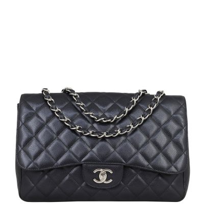 Chanel Classic Single Flap Jumbo Front