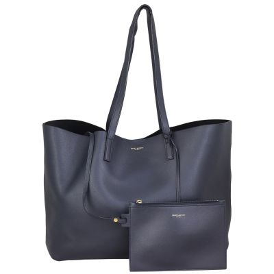 Saint Laurent Shopping Tote Front with Pouch