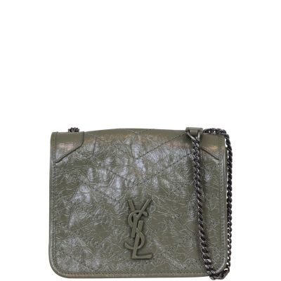 Saint Laurent Niki Wallet on Chain Front with Strap