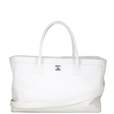 Chanel Cerf Tote Front with Strap