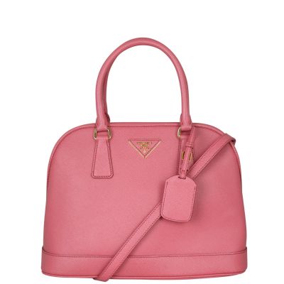 Prada Saffiano Lux Promenade Small Front with Strap