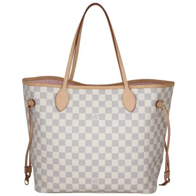 Louis Vuitton Neverfull MM Damier Azur (hotstamping) Front