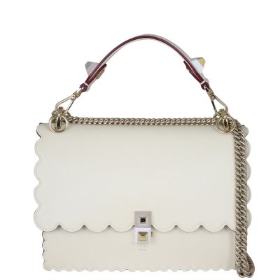 Fendi Kan I Crossbody Medium Front With Chain