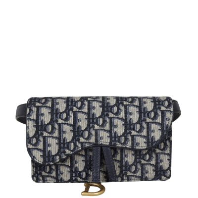 Dior Saddle Belt Pouch Oblique Front