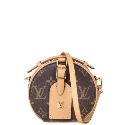 Louis Vuitton Mini Boite Chapeau Monogram Front With Strap