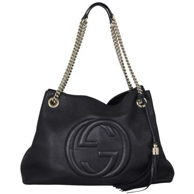 Gucci Soho Chain Shoulder Bag Medium Front