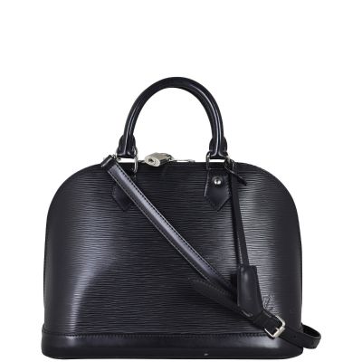 Louis Vuitton Alma PM Epi with Strap Front With Strap