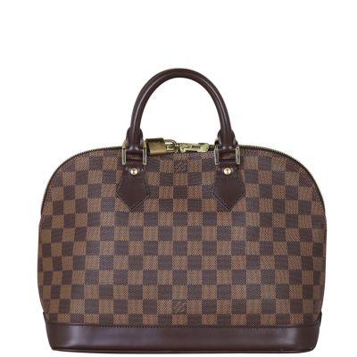 Louis Vuitton Alma PM Damier Ebene Front