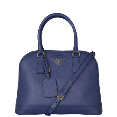 Prada Saffiano Lux Promenade Medium Front With Strap