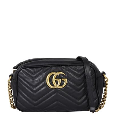 Gucci GG Marmont Small Camera Bag Front With Strap