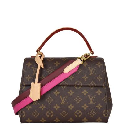Louis Vuitton Cluny BB Monogram Front With Strap