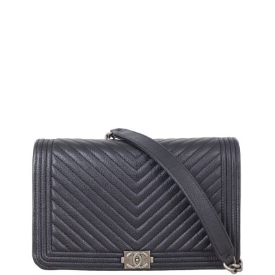 Chanel Boy Wallet on Chain Chevron