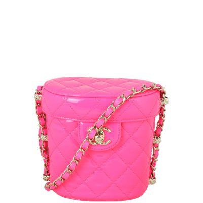 Chanel CC Quilted Vani-Tea Case Patent