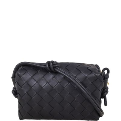 Bottega Veneta Intrecciato Loop Crossbody Mini