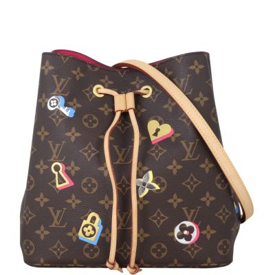 Louis Vuitton NeoNoe Monogram Love Lock