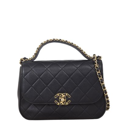 Chanel 19 Infinity Chain Top Handle Small