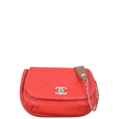 Chanel Accordion Saddle Bag