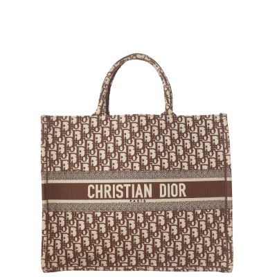 Dior Book Tote Large Oblique