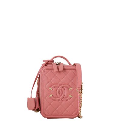 Chanel CC Filigree North-South Vanity Case