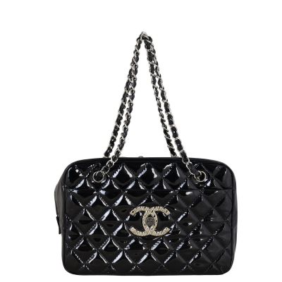 Chanel Brilliant Patent Camera Bag Large