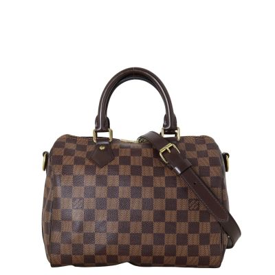 Louis Vuitton Speedy 25 Bandouliere Damier Ebene