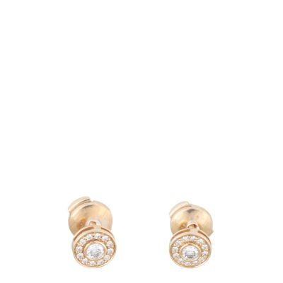 Tiffany & Co Soleste Diamond 18k Rose Gold Stud Earrings